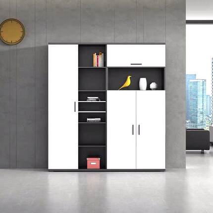 办公文件WJG-3214柜高木质资料柜现代板财务工档式案柜书柜柜员储