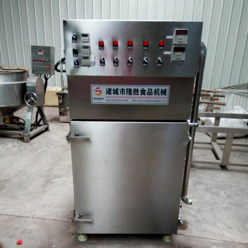 腊肉烟熏炉不锈钢红肠豆干烟熏设备肉类上色熏烤设备