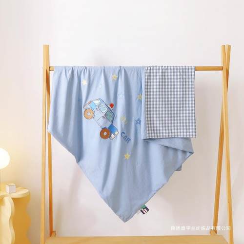 纯棉幼园三件儿套A类全GNG儿棉水洗棉童被套床品幼园被子六件儿套