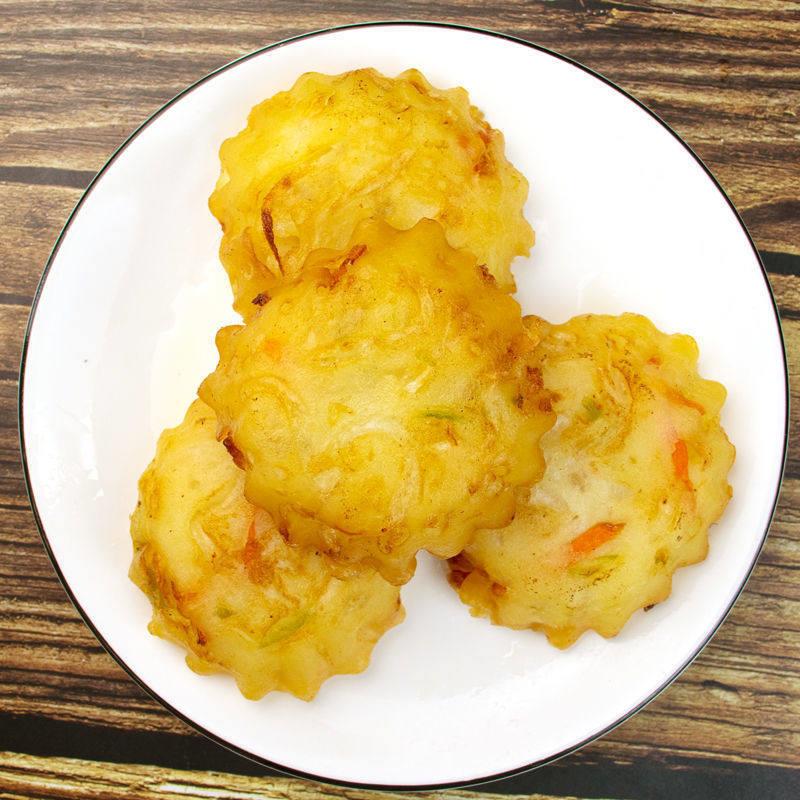 安徽特产萝卜丝饼油墩子半成品480g油炸煎饼速冻油炸加热小吃早点