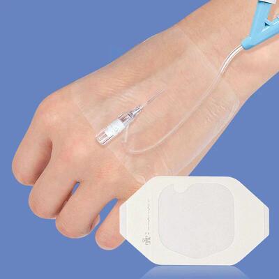 1Pcs 6x7cm Medical Transparent Wound Dressing Sticker Waterp