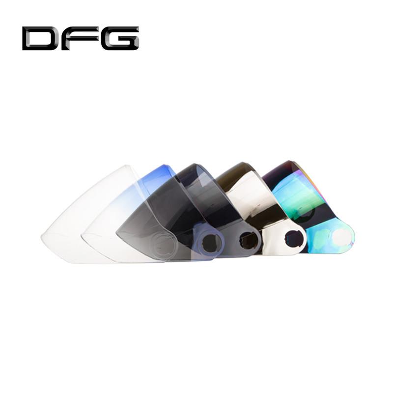 DFG-801/802/805/806/807/808/809夏盔镜片头盔镜片通用前挡风镜图片