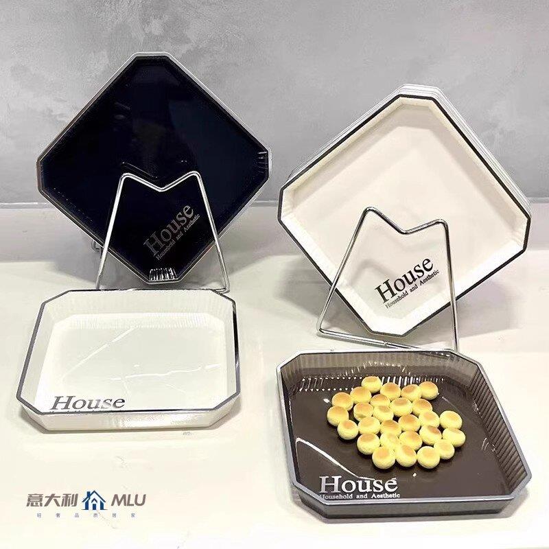 意大利轻奢吐骨碟家用食品级高级感骨盘小碟北欧餐桌吃饭垃圾渣盘