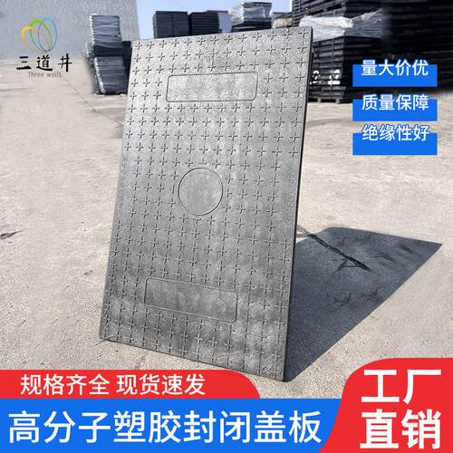 高分子塑胶沟盖板电力盖板排水沟地漏下水道配电房弱电井盖封闭盖