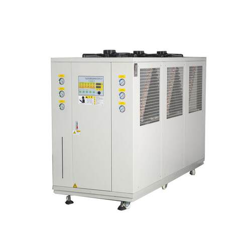 风冷式中空吹塑冷水机15匹工业冷水机组循环冷却器制冷设备余姚厂