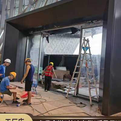雨棚铝单板屋檐异型连廊架别墅小区入户门头氟碳铝板墙面包边定制