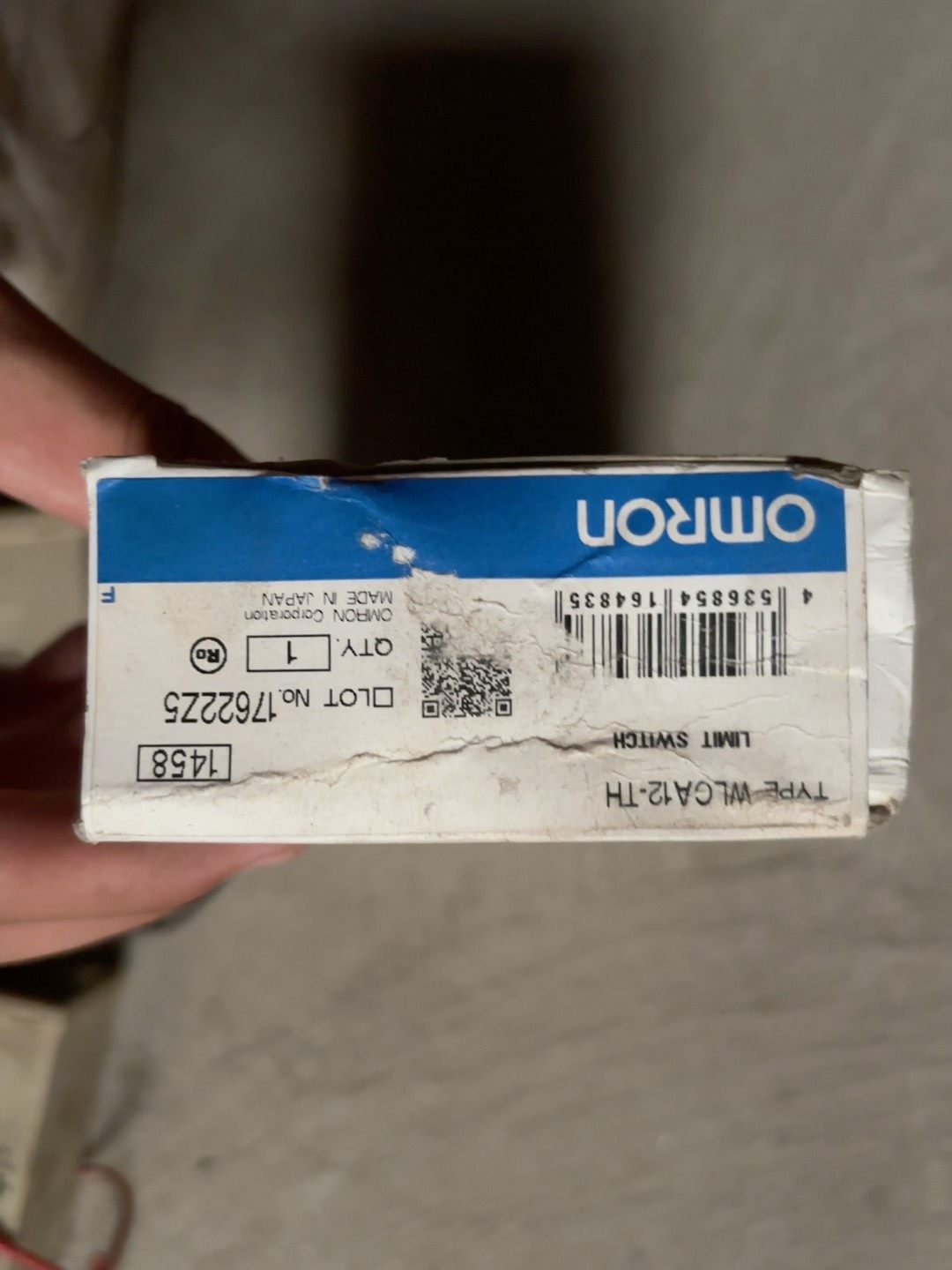 日本原装欧姆龙限位开关