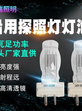 攀瑞船用灯GY16灯泡240V2000W卤钨灯泡投光灯防震