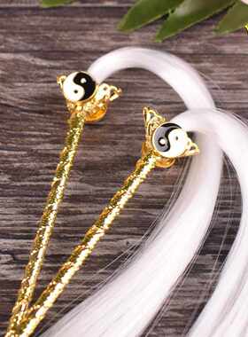 八卦拂尘葫芦老君扇法器锌合金扇子太上老君太乙真人小浮尘甩子