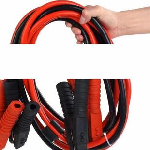 德国进口汽车电瓶线搭火线纯铜接电瓶搭线过江龙夹子搭车打火连接