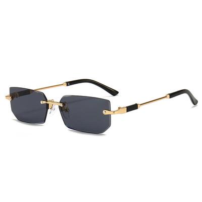 Men's Unisex Square Semi-Rimless Lightweight Anti-Blue Light