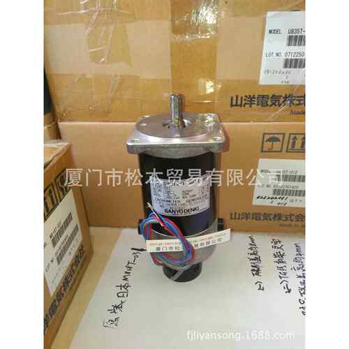 三洋直流伺服马达M818T-031，DC SERVO MOTORM818T-031，山洋电机