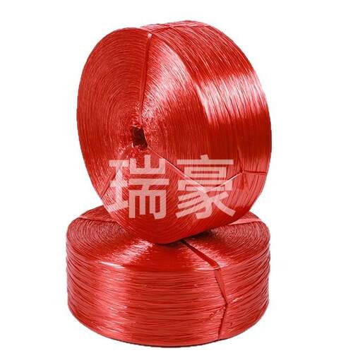 厂家包邮全新料大卷捆扎绳捆绑塑料包扎绳PP双层撕裂膜扎口打包绳