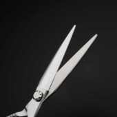 专业美发剪刀 干湿两用平剪刀大切口发型师理发剪刀 7寸徒手剪