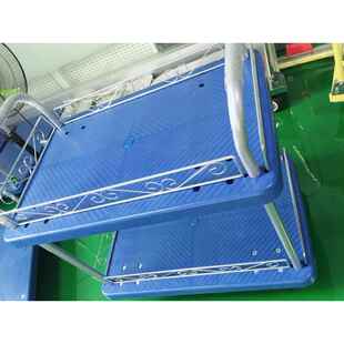 搬大号四轮胶板车音 双层双层 72*物流静手推车 运拉推货平板小推