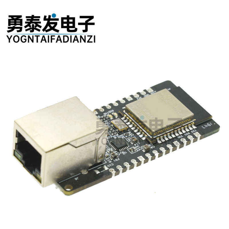 WT32-ETH01 嵌入式串口转以太网/WiFi&蓝牙MCU模组ESP32无线模块