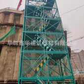 行家选安全梯笼基坑马道安全通道施工平台安全爬梯Q235钢基坑梯笼