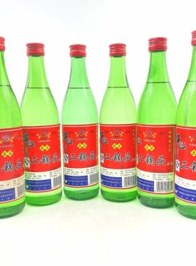 2009年46度牛栏山二锅头500ml*6瓶清香型纯粮酿造口粮老酒