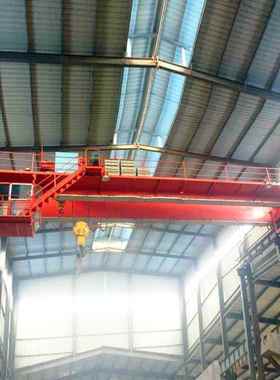 现货QCH 吨电动双挂梁桥式起0重机室内、车间双梁悬行车双梁天 车