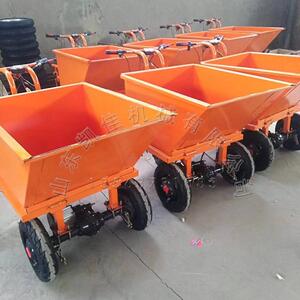 厂家供应建筑工地运输搬运车电手推车电动小型搬运工具车