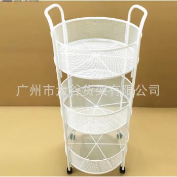 便利店新款优品货架三福百货货架凡品货架3层网篮圆形陈列架