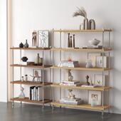 架增 P多层落地置物架客阳厅台玄关储花物架盆收纳款 新实木BT YKL