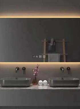 热销智能镜5mm银镜卫生间led浴室镜带灯除雾美发洗浴酒店