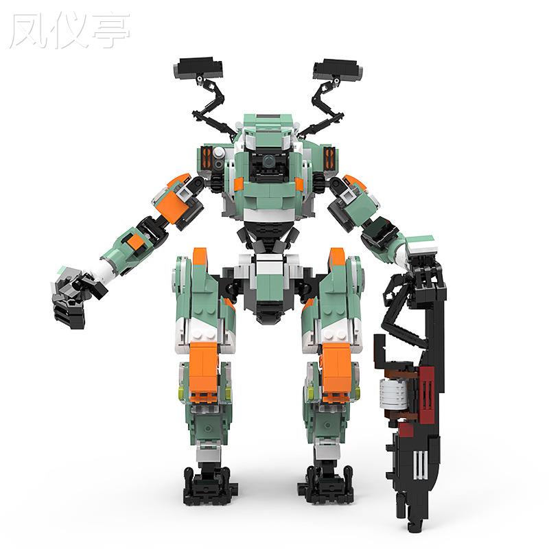 MOC-68249星战系列BT-7274先锋级泰坦积木跨境兼容男生机器人