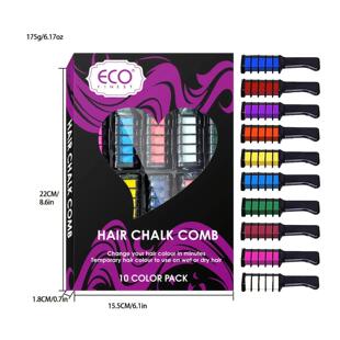 Instant Hair Easy Brightening Kit Comb Chalk Color