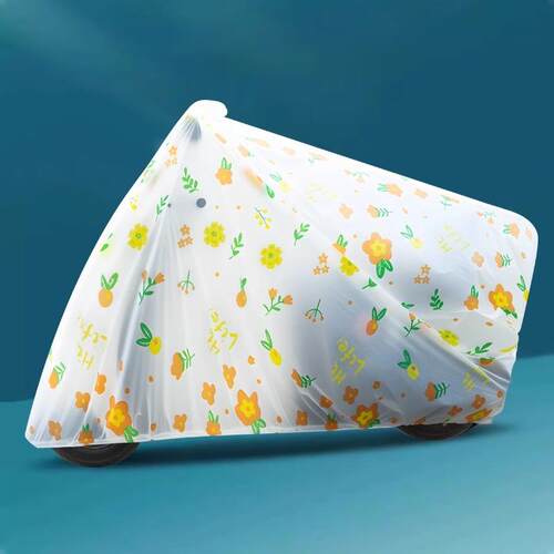 Cartoon Large Size Waterproof Cover for Electric Scooter wit