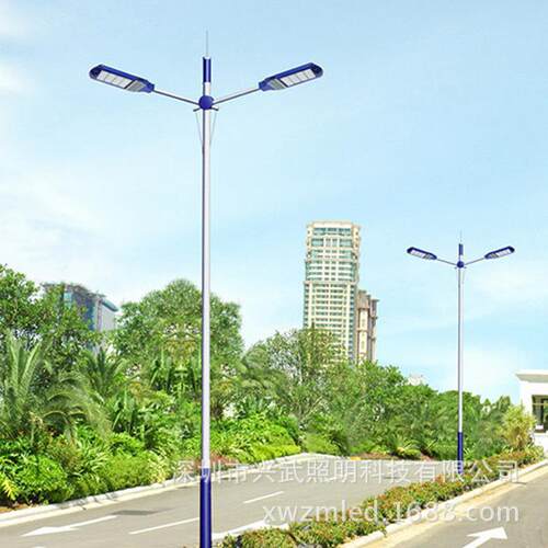 可调光LED路灯路桥街道广场隧道照明兴武智慧照明智能路灯杆灯柱
