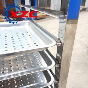 不锈钢头架车晾肉车架蒸车烘干馒771冷冻用小推车保温电加热保温