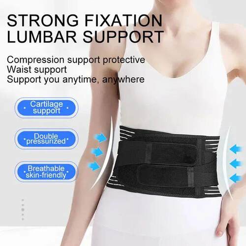 Back Brace Adjustable Waist Belt Support Brace for Lumbar Tr