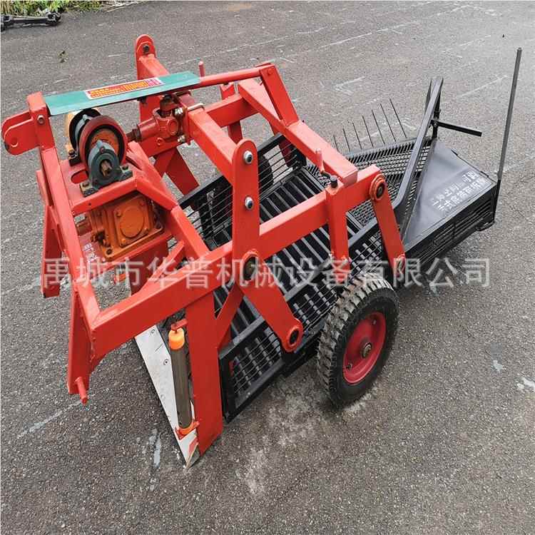 收花生收获机 生全自动长果起果机机 4H-800大蒜割机振动筛挖花生