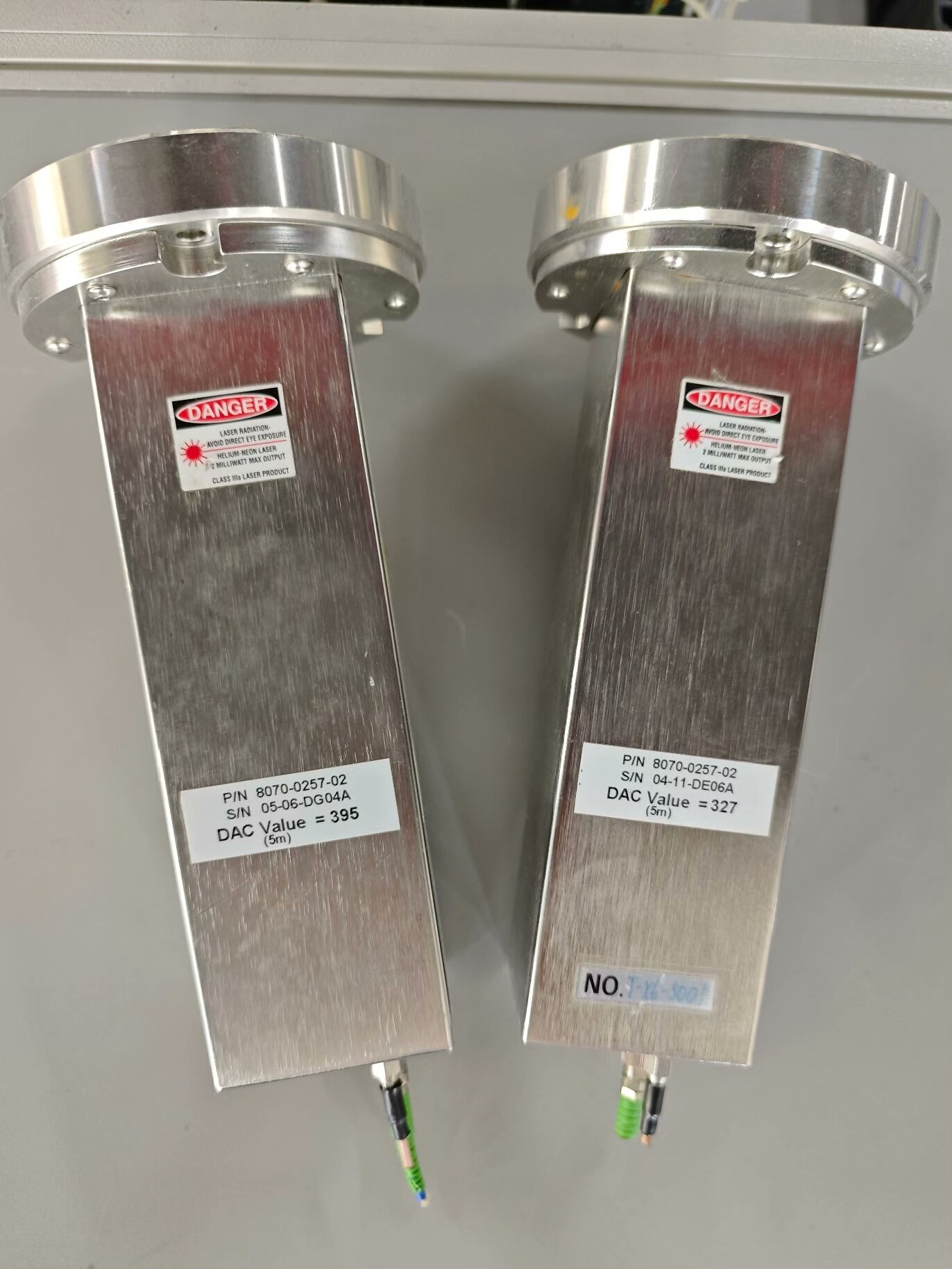 尼康8070-0257-02激光器，DAC值分别是327和3