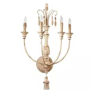 创意美式乡村法式复古做旧壁灯别墅走廊背景墙楼梯间卧室床头灯具