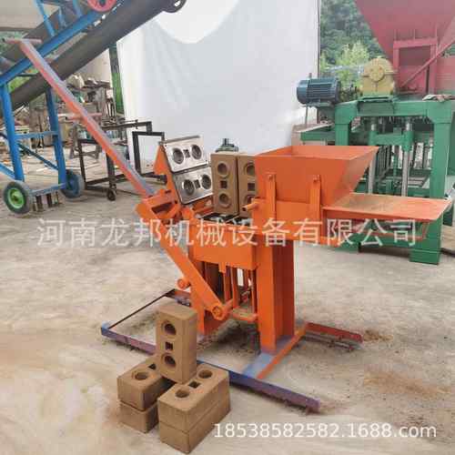 小YNR型式移动压机免托板砌块免烧砖砖机手手推式多孔制砖机单人