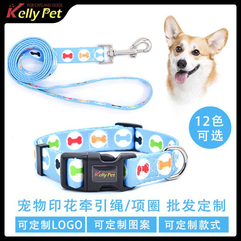 2026新款厂家直销狗狗项圈牵引绳中小型犬遛狗绳狗链狗带宠物用品