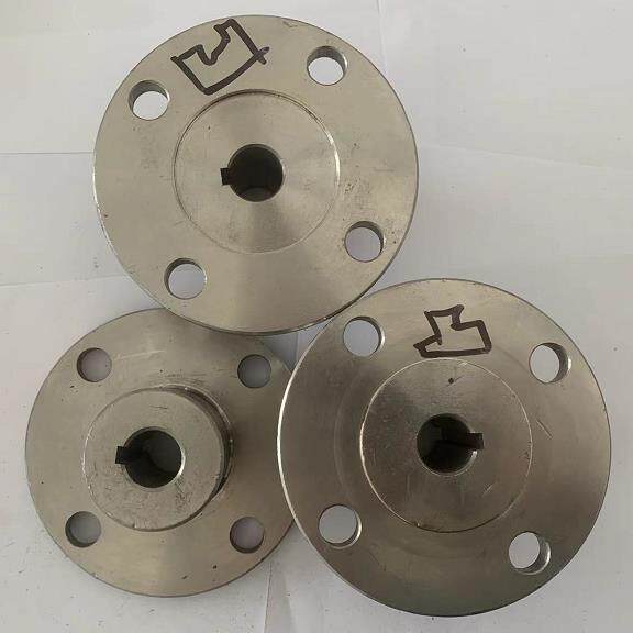 YLD外径120MM凹缘凸缘联轴器钢性螺丝连接法兰联轴器内孔22到45mm
