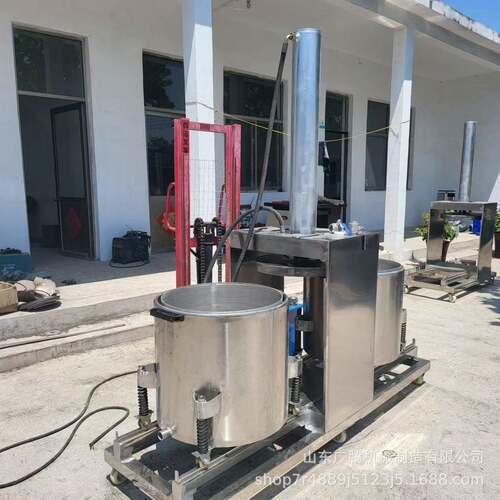 工业大型液压压榨机不锈钢果汁过滤脱水机商用水果蔬菜榨汁机