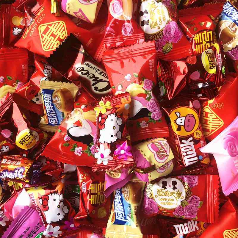 喜糖散装什锦满月搭配生日混合糖果结婚专用高端混装五斤散糖软糖