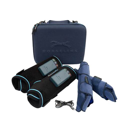 Horselink冰敷震动马护腿振动降温舒缓后腿马术马具8216130