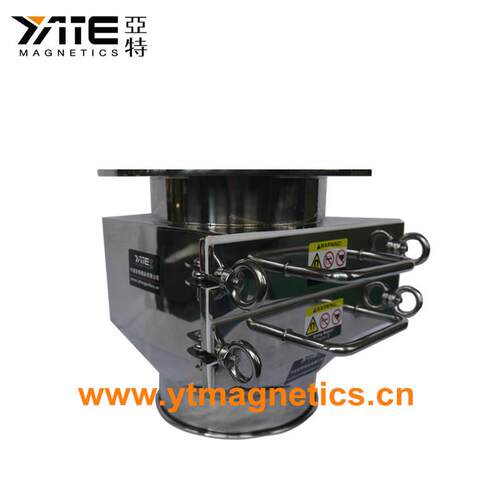 格栅式粉体除铁器 辅料 易清理箱式 干粉精密过滤