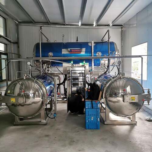 广东金碗佛跳墙麻辣花椒鸡高温杀菌锅海参蒸煮锅三七茶饮料灭菌锅