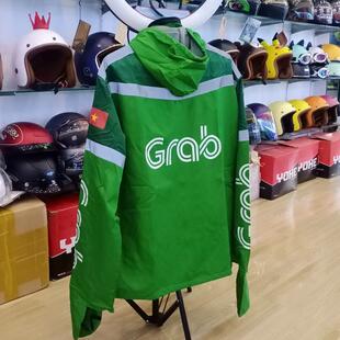 东南亚越南grab外套衣服河内胡志明外送员工作服