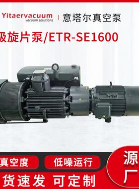 抽真空泵单级旋片泵/ETR-SE1600旋片式真空泵厂家工业用真空泵