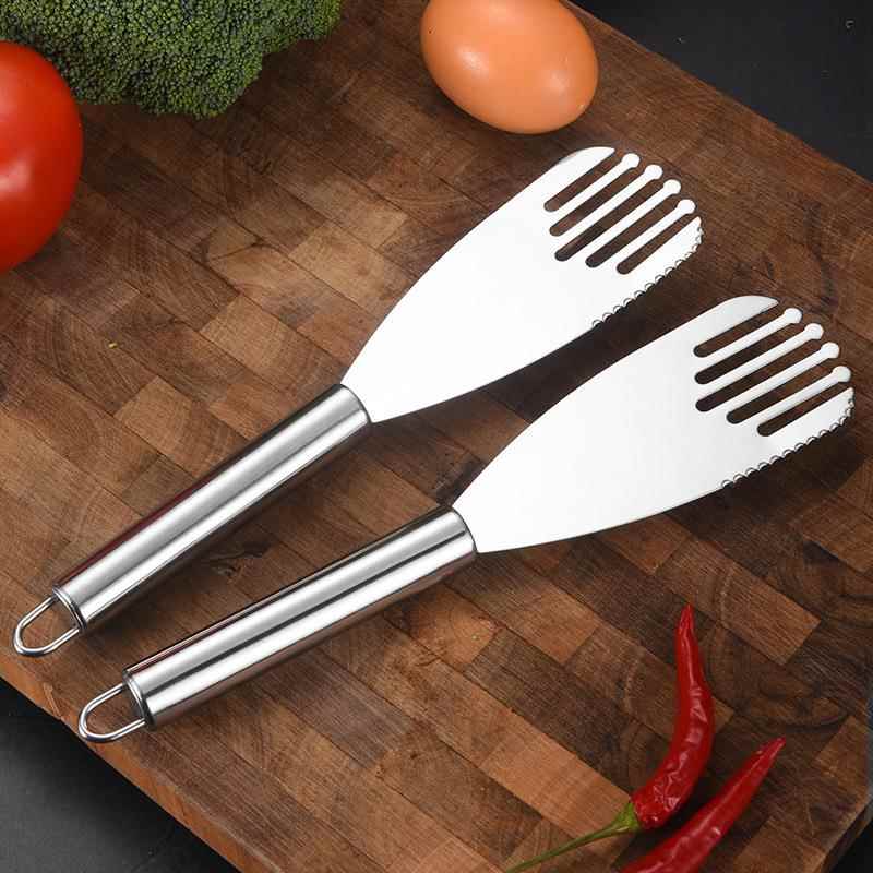 不锈钢烘焙铲多用途芝士料理铲蔬菜切刀铲搅拌捞面铲煎饼铲子
