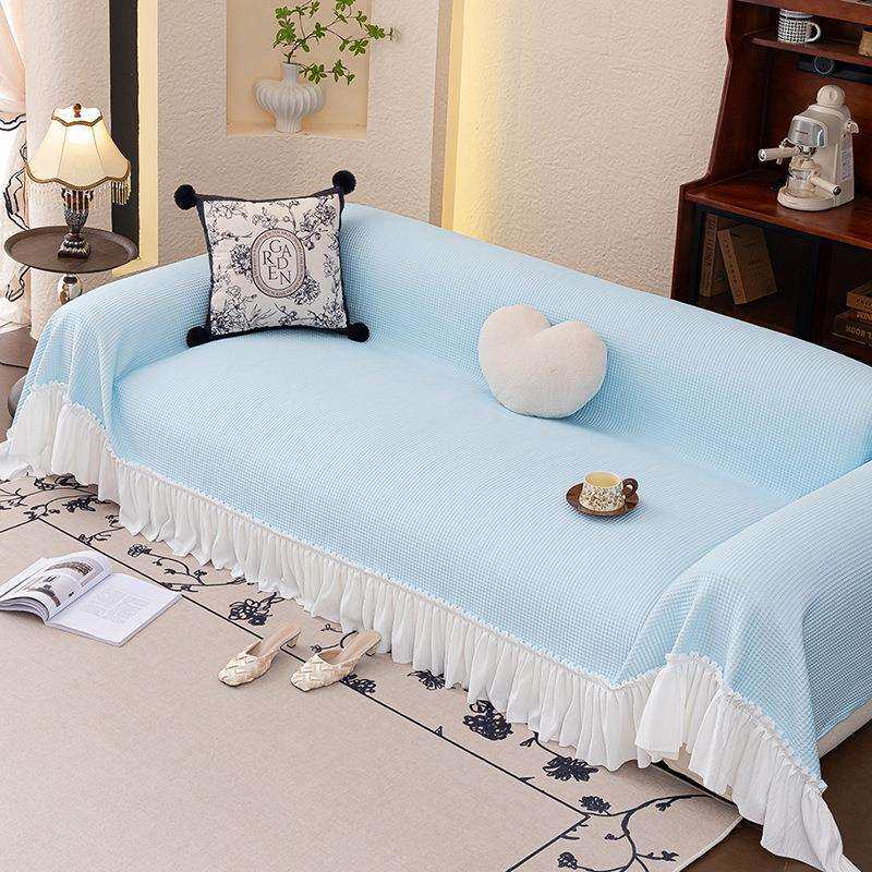 2026发新款奶油20250327风沙发夏季凉感针织简高级沙发盖布防猫巾