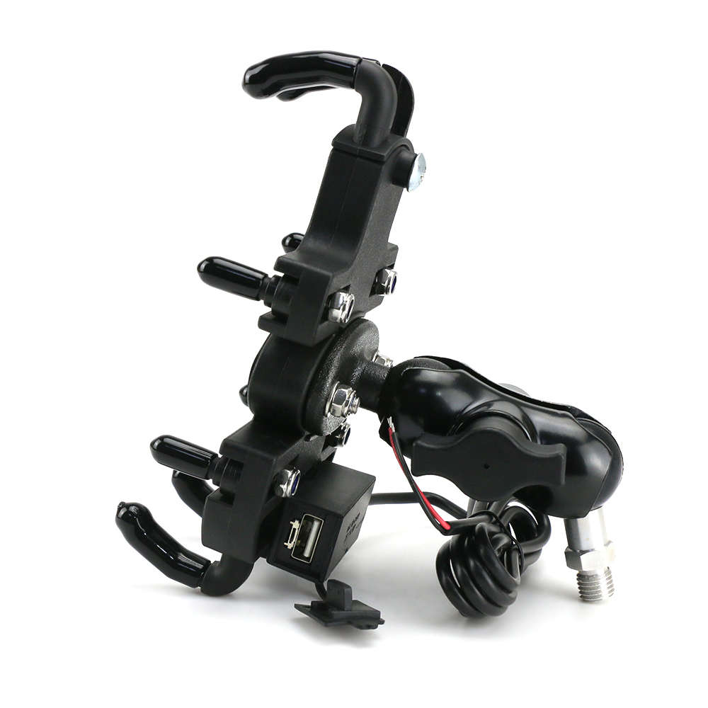 川崎 忍者400 NINJA400 改装 手机导航支架  USB充电 手机支架