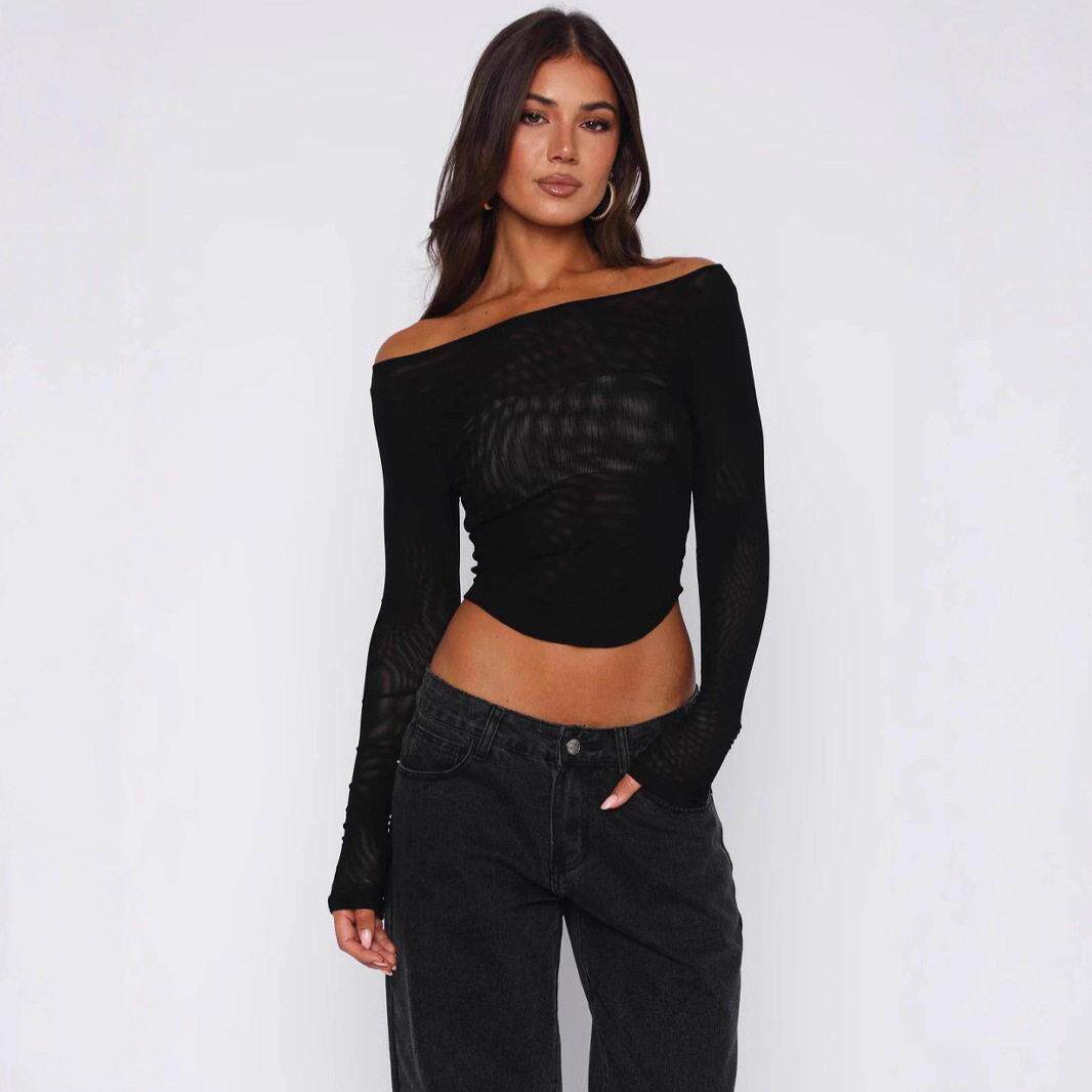 Women Sheer Mes